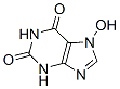 N-Hydroxyxanthine 结构式