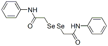 2,2'-Diselenobis(N-phenylacetamide) 结构式