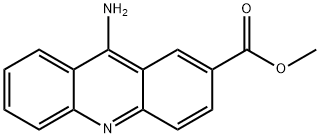 9-Amino-2-acridinecarboxylic acid methyl ester 结构式