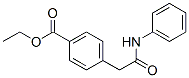 2-[4-(Ethoxycarbonyl)phenyl]acetanilide 结构式