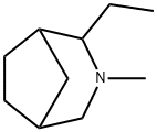 2-Ethyl-3-methyl-3-azabicyclo[3.2.1]octane 结构式