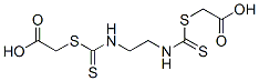 Ethylenebis(iminocarbonothioylthio)diacetic acid 结构式