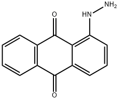 1-hydrazinoanthraquinone 结构式