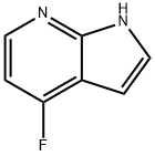 4-氟-7-氮杂吲哚 结构式