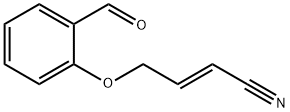 2-Butenenitrile,4-(2-formylphenoxy)-,(2E)-(9CI) 结构式