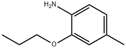 Benzenamine, 4-methyl-2-propoxy- (9CI) 结构式