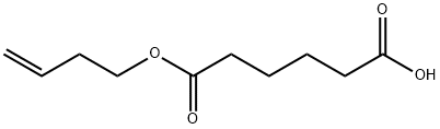 but-3-enyl hydrogen adipate 结构式