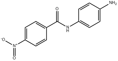 N-(4-aminophenyl)-4-nitrobenzamide 结构式