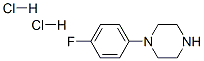1-(4-氟苯基)哌嗪盐酸盐 结构式