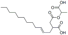 十二烯基丁二酸单(1-羧乙基)酯 结构式