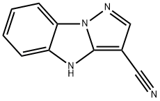 4H - 吡唑并<1,5 - A>苯并咪唑 - 3 - 甲腈 结构式