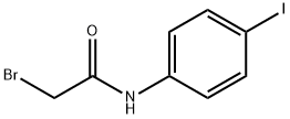 2-溴-N-(4-碘代苯基)乙酰胺 结构式