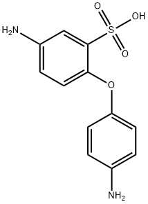 4,4'-diaminodiphenylether-2-sulfonic acid 结构式