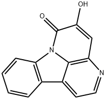 5-羟基-6-铁屎米酮 结构式