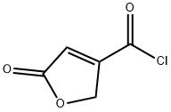 3-Furancarbonyl chloride, 2,5-dihydro-5-oxo- (9CI) 结构式