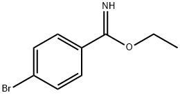 4-溴苯甲亚胺酸乙酯 结构式