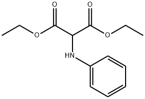 2-(苯基氨基)丙二酸二乙酯 结构式