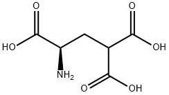 γ-羧基-D-谷氨酸 结构式
