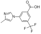 3-(4-Methyl-1H-imidazol-1-yl)-5-(trifluoromethyl)benzoicacid