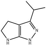 Pyrrolo[2,3-c]pyrazole, 1,4,5,6-tetrahydro-3-(1-methylethyl)- (9CI) 结构式