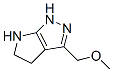 Pyrrolo[2,3-c]pyrazole,  1,4,5,6-tetrahydro-3-(methoxymethyl)- 结构式