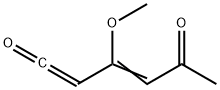 1,3-Hexadiene-1,5-dione, 3-methoxy- (9CI) 结构式