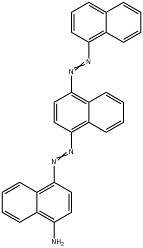 4-[[4-(1-naphthylazo)-1-naphthyl]azo]naphthalen-1-amine  结构式