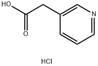吡啶-3-乙酸盐酸盐 结构式