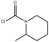 1-Piperidinecarbonyl chloride, 2-methyl- (9CI) 结构式