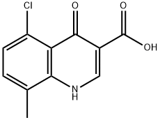 5-Chloro-4-hydroxy-8-methylquinoline-3-carboxylicacid