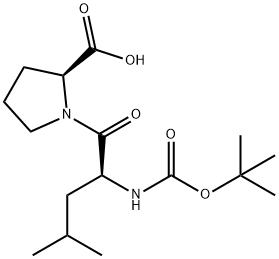 BOC-LEU-PRO-OH 结构式