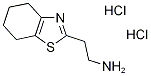 [2-(4,5,6,7-四氢-1,3-苯并噻唑-2-基)乙基]胺二盐酸盐 结构式