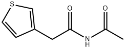 3-Thiopheneacetamide,  N-acetyl- 结构式