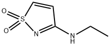 3-Isothiazolamine, N-ethyl-, 1,1-dioxide (9CI) 结构式