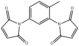 1,1-(4-甲基-1,3-亚苯基)二-1H-吡咯-2,5-二酮 结构式