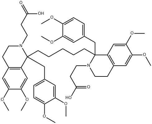 苯磺酸阿曲库铵EP杂质B 结构式