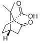(1R,4S)- 7,7-二甲基-2-氧代-二环[2.2.1]庚烷-1-甲酸 结构式