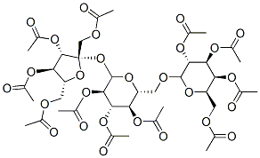 D-(-)-十一烷酸乙酯棉子糖 结构式