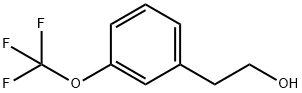 2-(3-(三氟甲氧基)苯基)乙醇 结构式