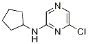 6-Chloro-N-cyclopentyl-2-pyrazinamine 结构式