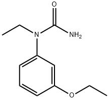 Urea, N-(3-ethoxyphenyl)-N-ethyl- (9CI) 结构式