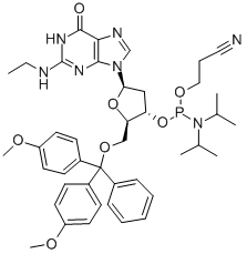 2'-Deoxy-5'-O-DMT-N2-ethylguanosine 3'-CE phosphoramidite