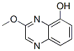 5-Quinoxalinol,  3-methoxy- 结构式