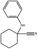 1-ANILINOCYCLOHEXANECARBONITRILE 结构式