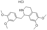 四氢罂粟碱盐酸盐 结构式