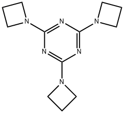1,3,5-Triazine, 2,4,6-tris(1-azetidinyl)- 结构式