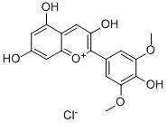 氯化锦葵色素 结构式