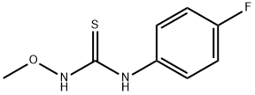 Thiourea, N-(4-fluorophenyl)-N-methoxy- (9CI) 结构式