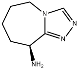 5H-1,2,4-Triazolo[4,3-a]azepin-9-amine,6,7,8,9-tetrahydro-,(9S)-(9CI) 结构式