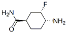 Cyclohexanecarboxamide, 4-amino-3-fluoro-, (1R,3S,4R)- (9CI) 结构式